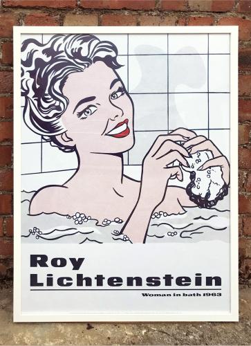 Lichtenstein framed print
